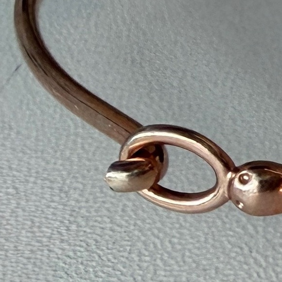 💛 Turtle family Rose Gold Bracelet with hook clasp - Picture 3 of 4